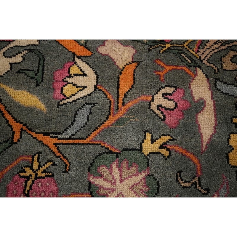Animals Design Ziegler Indian Large Area Rug Handmade Wool Carpet - 9'10"x 13'8"