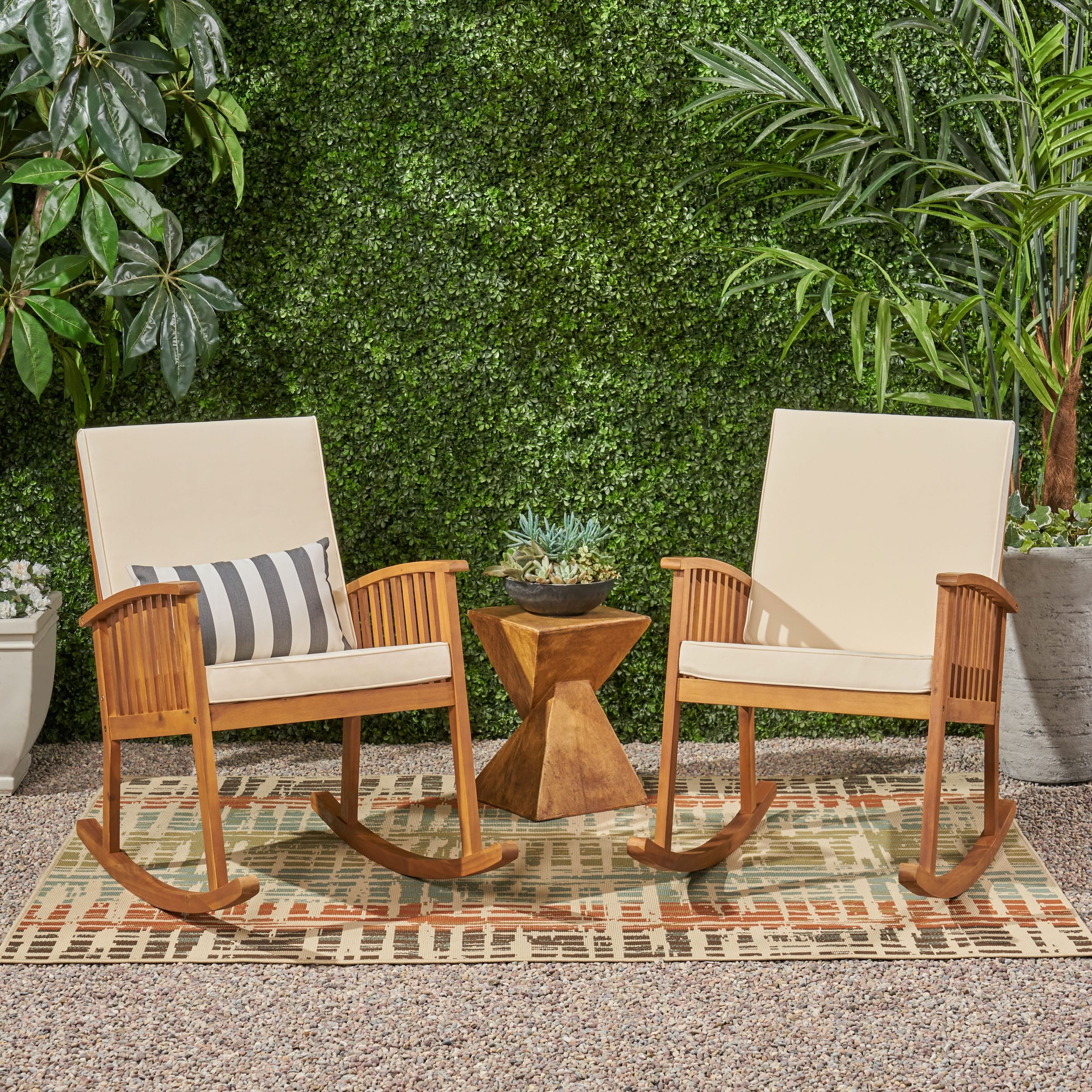 Amaya outdoor wicker rocking outlet christopher knight home