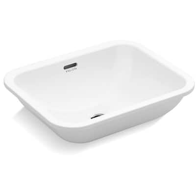 Kallista Perfect 19-3/16" Vitreous China Under-Mount Bathroom Sink