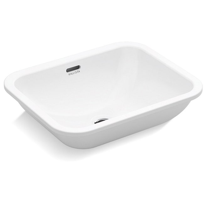 Kallista Perfect 19-3/16" Vitreous China Under-Mount Bathroom Sink