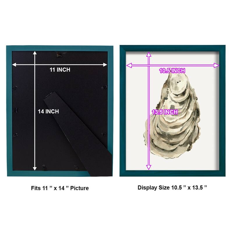 Neutral Oyster Study I -Framed Print w/glass-Cherry Red