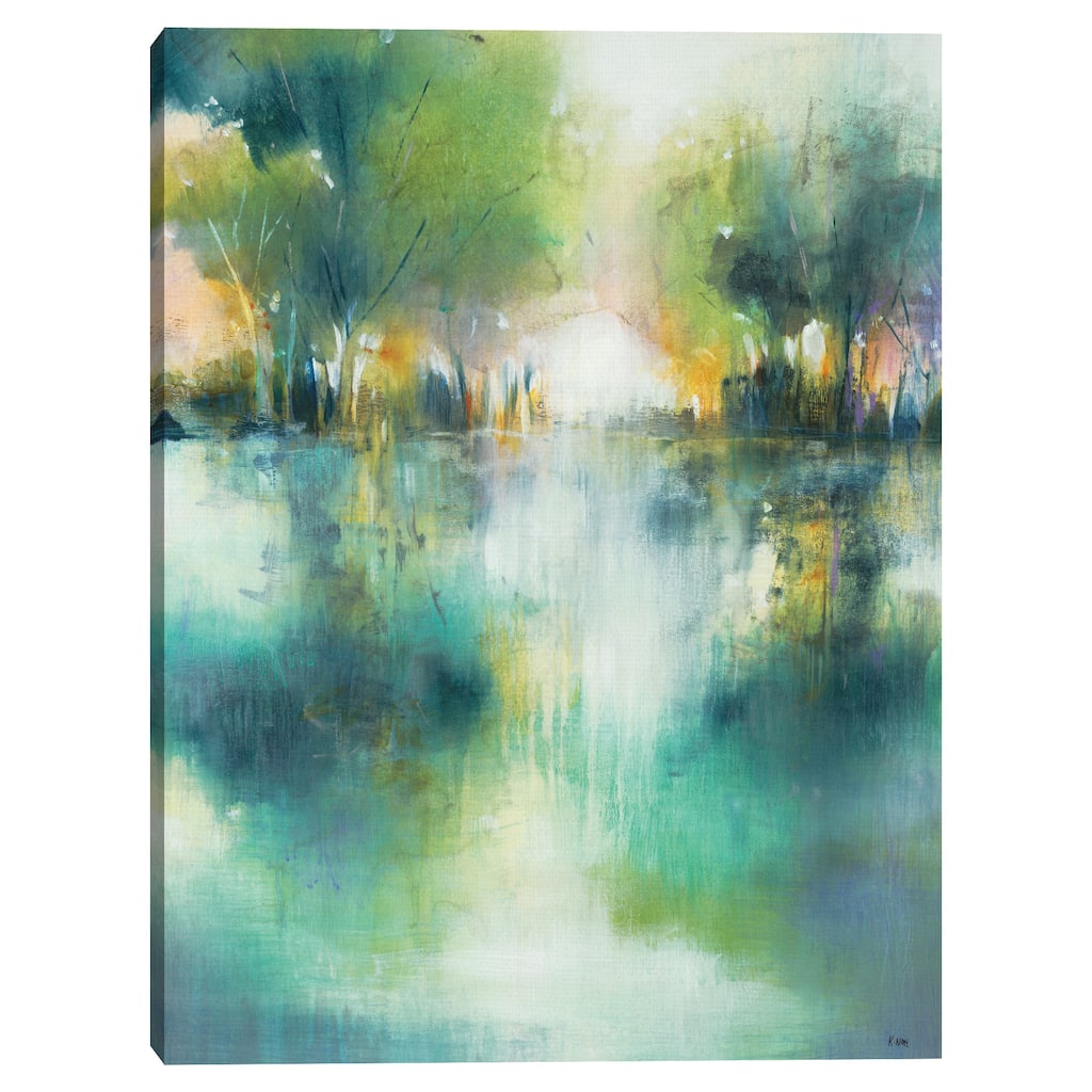 Sunset Creek by K. Nari Canvas Art Print