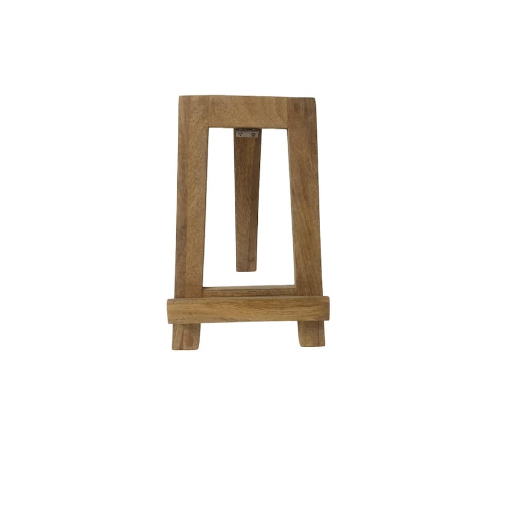 Small Wooden Stand Up Easel - 14" - Brown