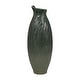 preview thumbnail 33 of 45, Ceramic Stylish Rubpert Contemporary Vase - Green
