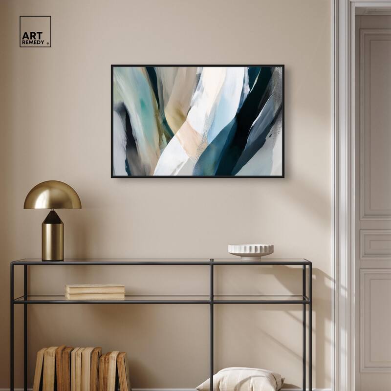 Sweeping Forms II Canvas by Art Remedy