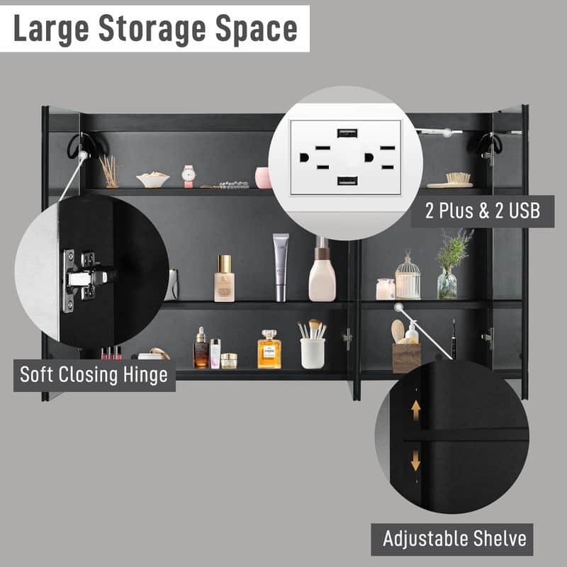 FCH Bathroom Wall Cabinet with Mirror