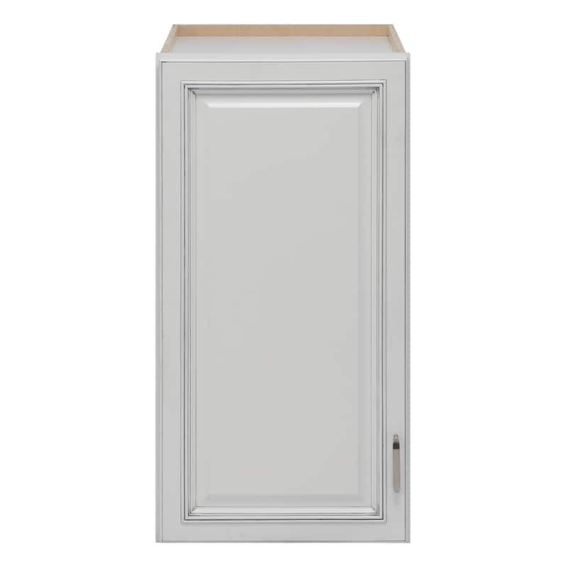 Sunny Wood Riley 36" Wood Floor Standing Bathroom Linen Tower Top