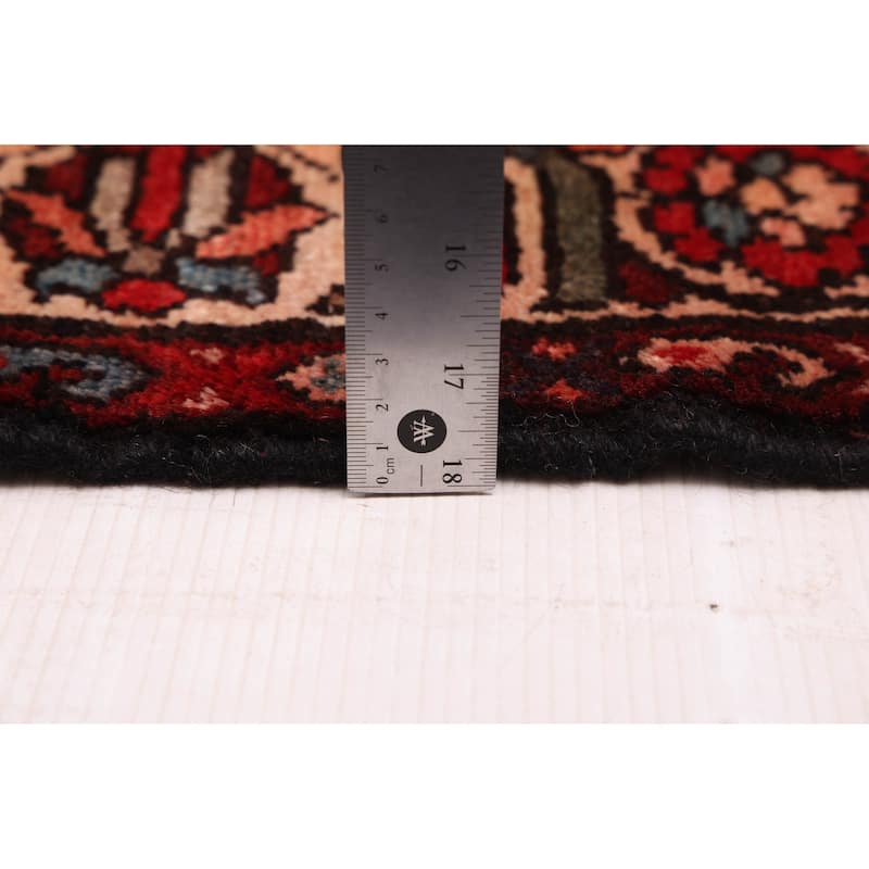 ECARPETGALLERY Hand-knotted Andelz Dark Navy Wool Rug - 3'4 x 16'6