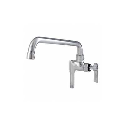 Encore Plumbing Pre-Rinse Unit Add-On,2.2 gpm,3/8in MNPT KL55-7012 - 1 Each - Silver - 12"