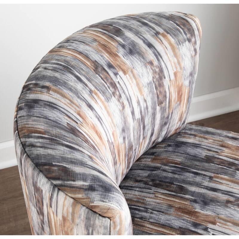 Silver Orchid Harding Slipper Chair
