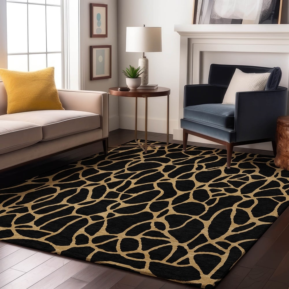 Premium Washable Super Soft Contemporary Macy Mayfield Rug