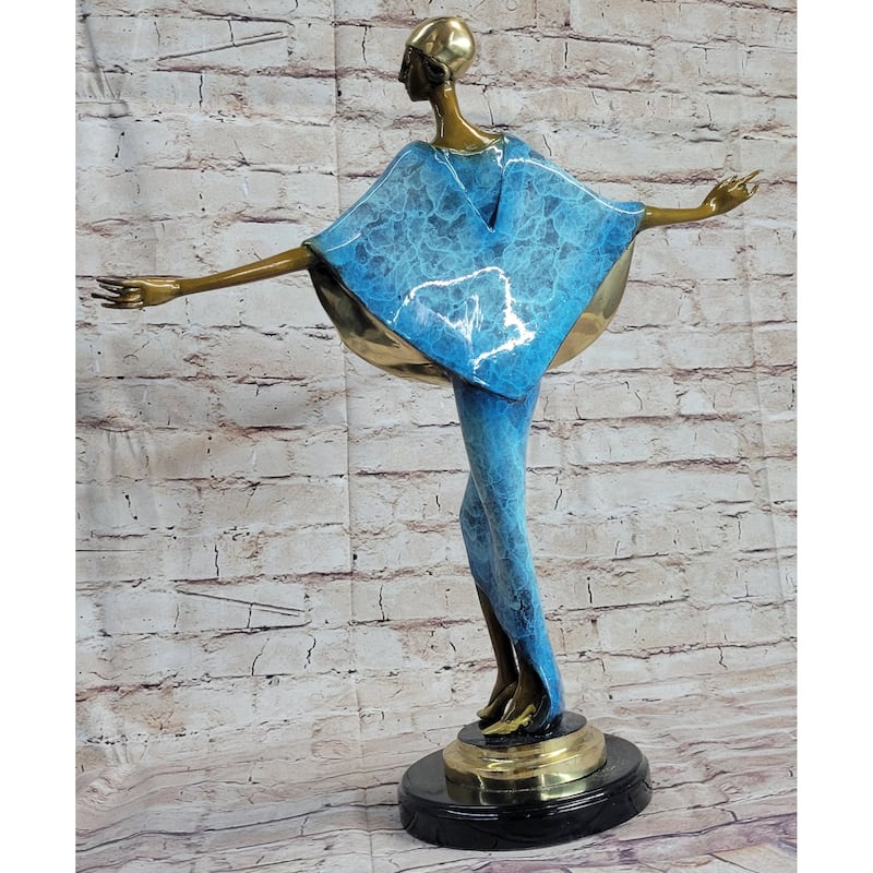 Bronze Love Goddess Sculpture Figure Home Decor Figurine Art Deco Decoration