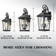 preview thumbnail 6 of 15, Farmhouse Outdoor Wall Lantern Exterior Carriage Light for Porch