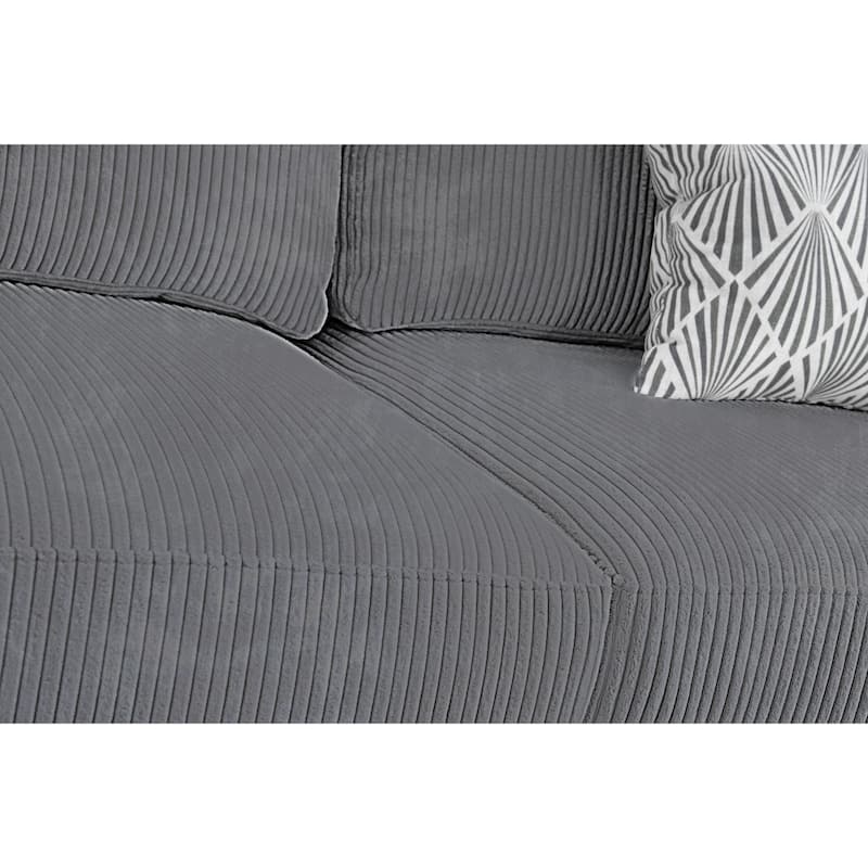 10 PCS Corduroy Flexible Combination Sectional Sofa