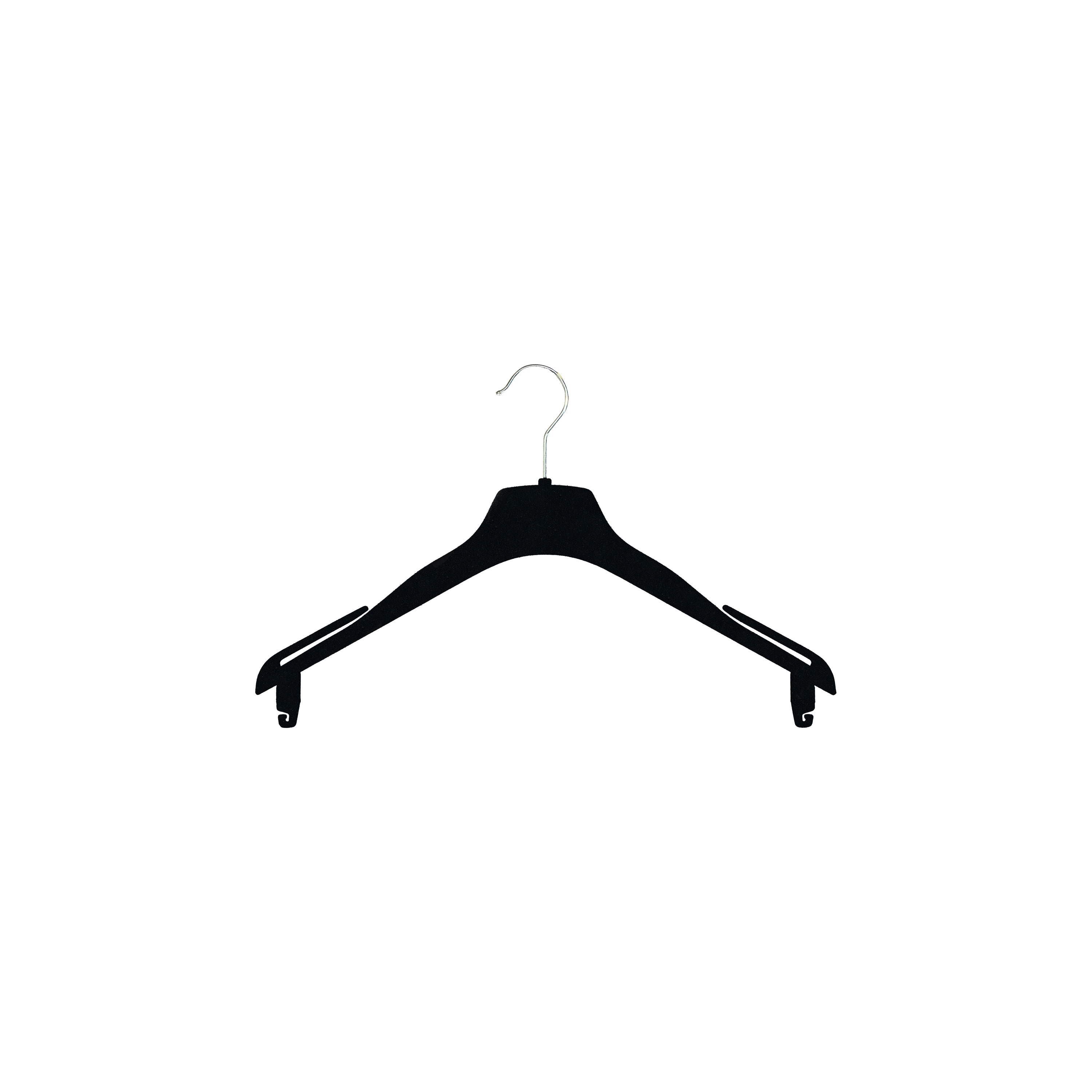 Plastic and Velvet Non-Slip Hangers (25-Pack) - On Sale - Bed Bath