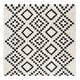 preview thumbnail 4 of 13, SAFAVIEH Moroccan Fringe Shag Duyen 2-inch Thick Rug 6'7" Square - Cream/Charcoal - Square