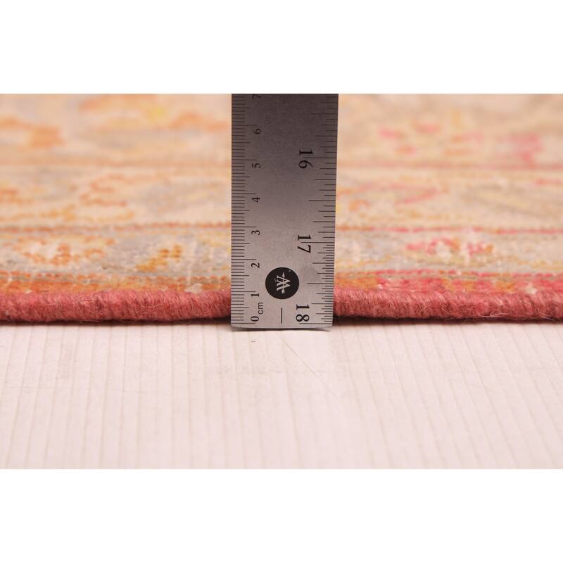 ECARPETGALLERY Hand-knotted Antalya Vintage Rust Wool Rug - 9'10 x 13'2