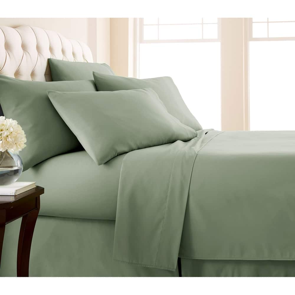No-slip Ultra-soft Deep Pocket 6-piece Bed Sheet Set