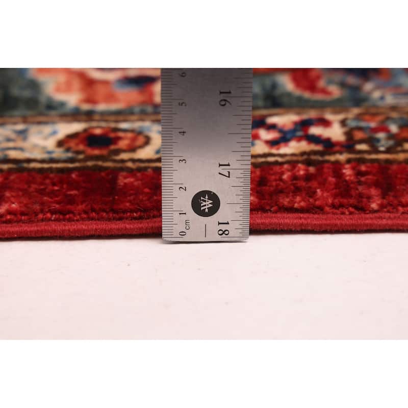 ECARPETGALLERY Hand-knotted Aryana Red Wool Rug - 5'7 x 7'7