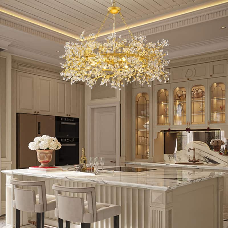 KAYLA D800/D1000/L1300 Tree Branch Chandelier Dining Pendant - Copper Color