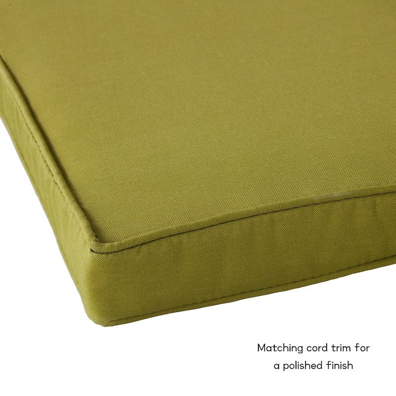 Greendale Home Fashions 18-Inch Square Outdoor Chair Pad (4-Pack)
