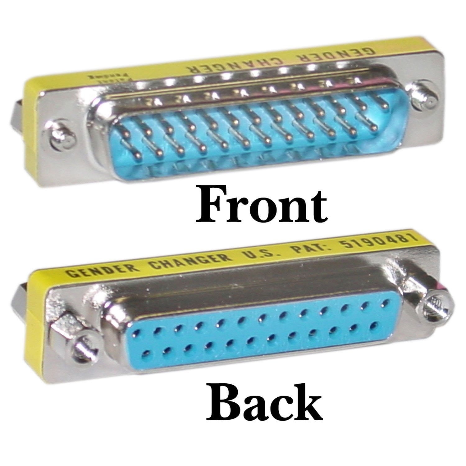 DB25 Male to Male Slim Gender Changer Lifetime Warranty