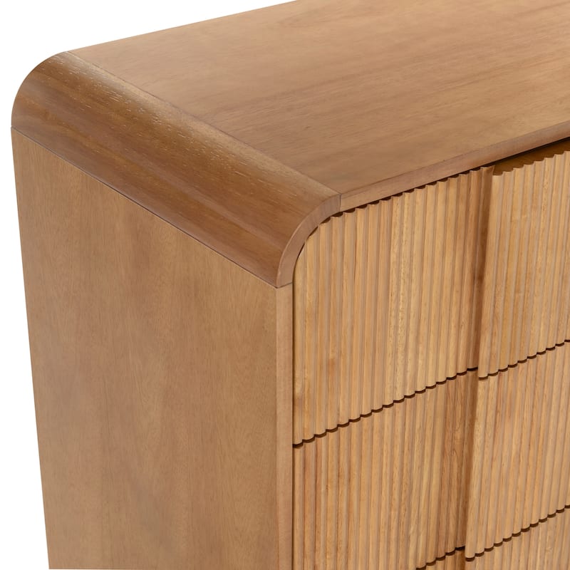 SAFAVIEH Couture Vitale Reeded Wood Dresser