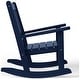 preview thumbnail 17 of 63, Laguna Kids Outdoor Poly Rocking Chair with Side Table 3-Piece Set