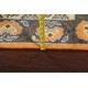 preview thumbnail 15 of 14, Wool/ Silk Paisley Abstract Oriental Area Rug Hand-knotted Carpet - 4'10" x 8'1"