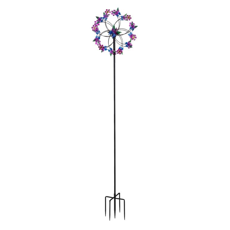 360°Rotation Metal Attractive Windmill for Garden