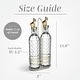 preview thumbnail 193 of 196, COOK WITH COLOR Glass Olive Oil Bottle Dispenser - 2 Pack- 17oz Oil and Vinegar Carafe Decanter