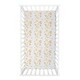preview thumbnail 7 of 6, Butterfly Sun 2 Pack Microfiber Fitted Crib Sheets - 28 in x 52 in x 8-in - 28 in x 52 in x 8-in