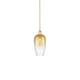 Option Brushed Brass / Amber