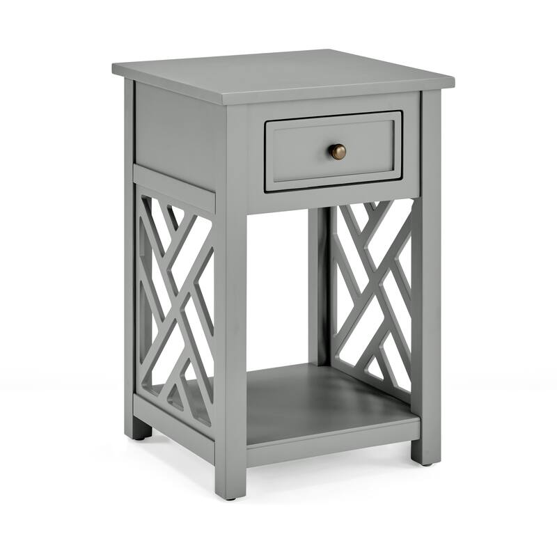 Porch & Den Altadena Coffee Table and Two End Tables with Drawer