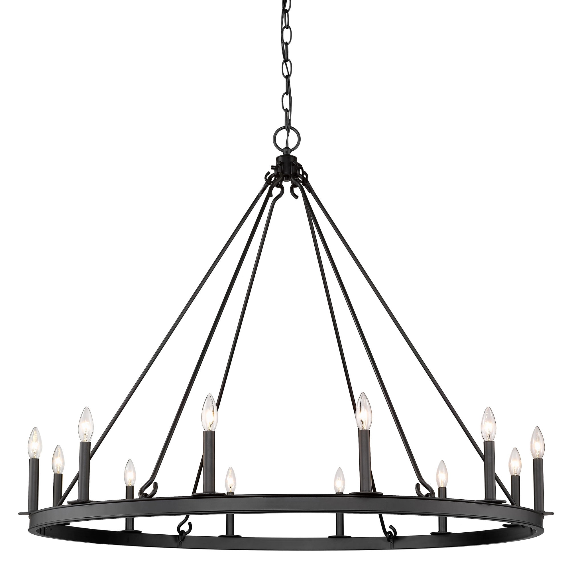 Bellevue Marian 12 Light 48" Wide Taper Candle Chandelier