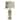 StyleCraft Caledonia Blue And Gold Table Lamp - Cream Hardback Fabric Shade