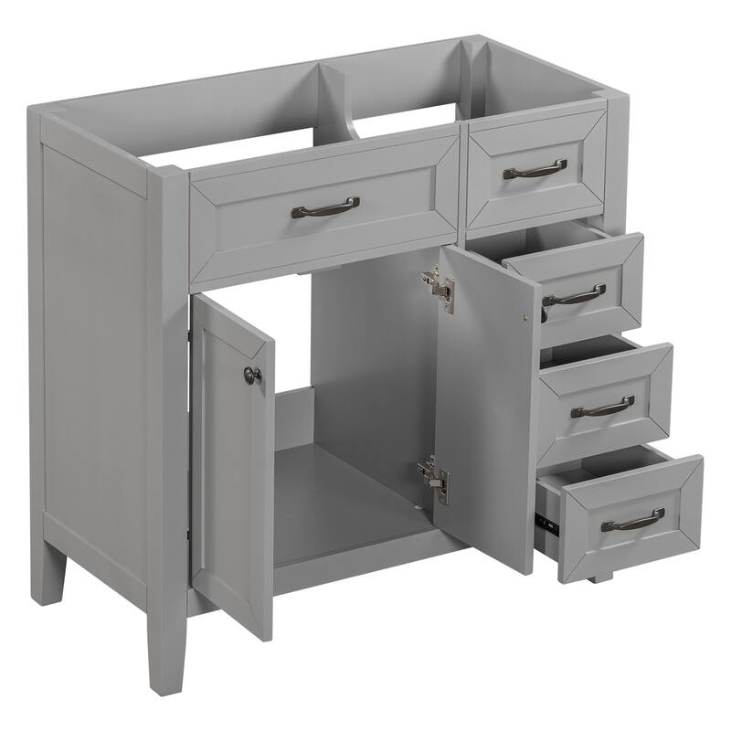 Bathroom Vanity without Sink, Cabinet Base Only