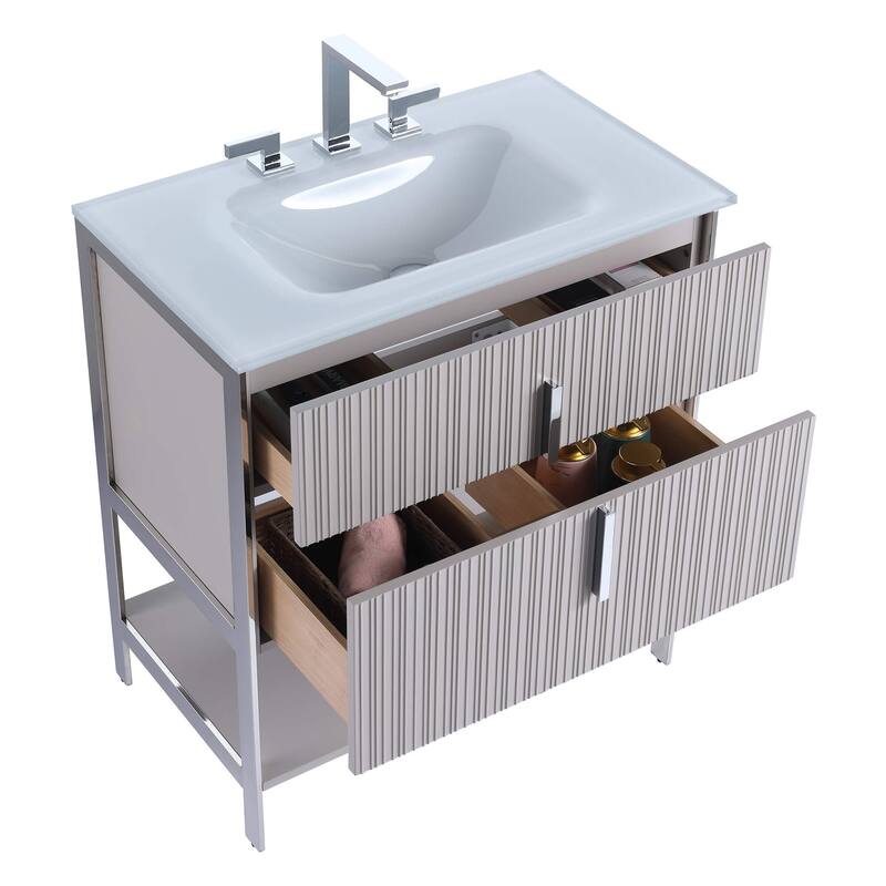 Fine Fixtures Serenity Modern bathroom vanity