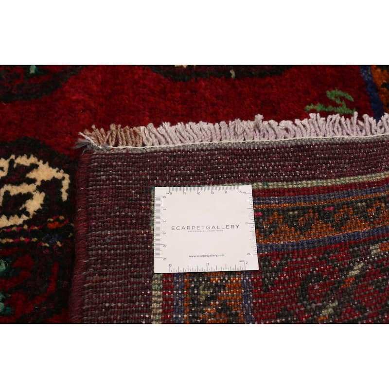 ECARPETGALLERY Hand-knotted Konya Anatolian Red Wool Rug - 5'4 x 9'5