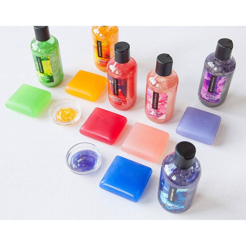 Via Mercato-Bella-100G Glycerin Soap-Vervain Pink Grapefruit & Cassis