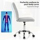 preview thumbnail 16 of 28, Gymax Armless Leisure Office Chair Adjustable Swivel Task Chair