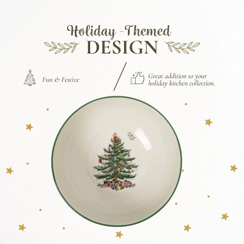 Spode Christmas Tree Round Bowl