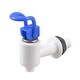 preview thumbnail 2 of 0, Push Style Grip Blue White Plastic Faucet Tap for Water Dispenser - Blue White