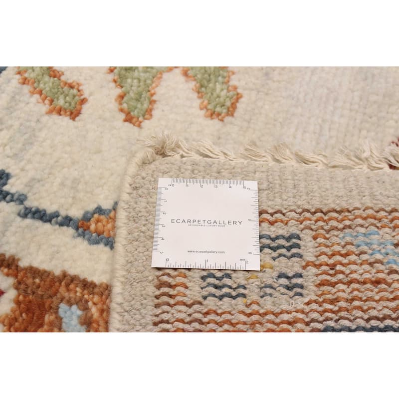 ECARPETGALLERY Hand-knotted Jules Serapi Cream Wool Rug - 9'2 x 12'2