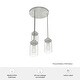 preview thumbnail 16 of 16, Hunter Devon Park 3-Light Round Cluster Pendant - Kitchen Island, Dining Room, Entry - Farmhouse, Rustic