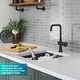 preview thumbnail 37 of 165, Kraus Urbix Industrial Solid Brass Kitchen Faucet