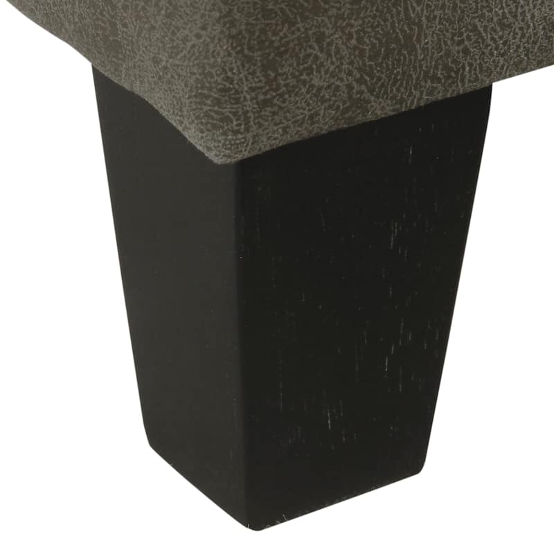 Copper Grove Luxury Large Faux Leather Storage Ottoman