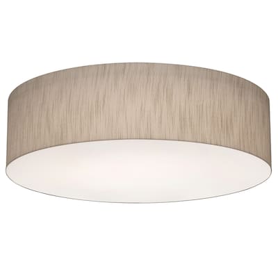 AFX ANF1932MB Anton 3 Light 20" Wide Flush Mount Drum Ceiling Fixture
