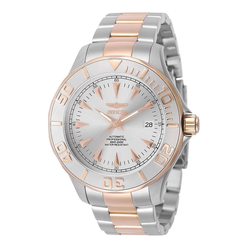 Invicta Men's 7112 Signature Automatic 3 Hand Silver Dial Watch