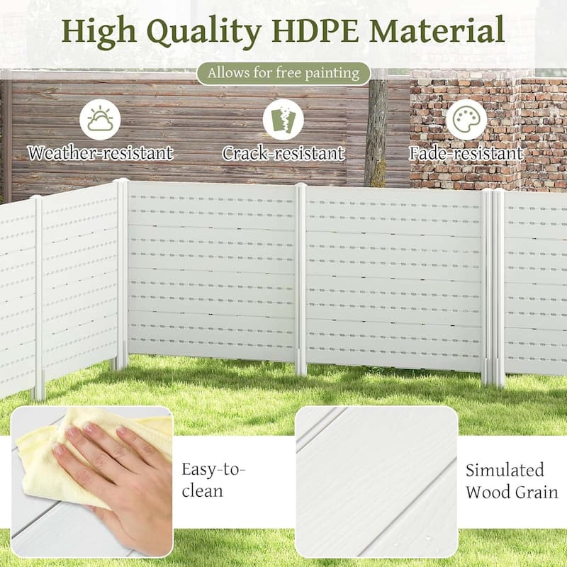 Air Conditioner Fence Equipment Enclosure Outdoor Privacy Fence Screen